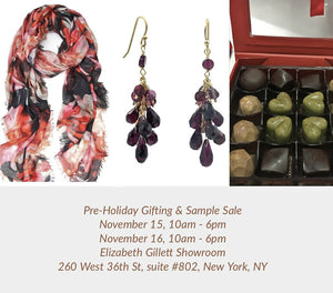 Pre-Holiday Gifting Pop Up Event & Sample Sale