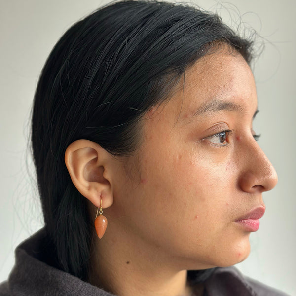 Carnelian Drop Earrings