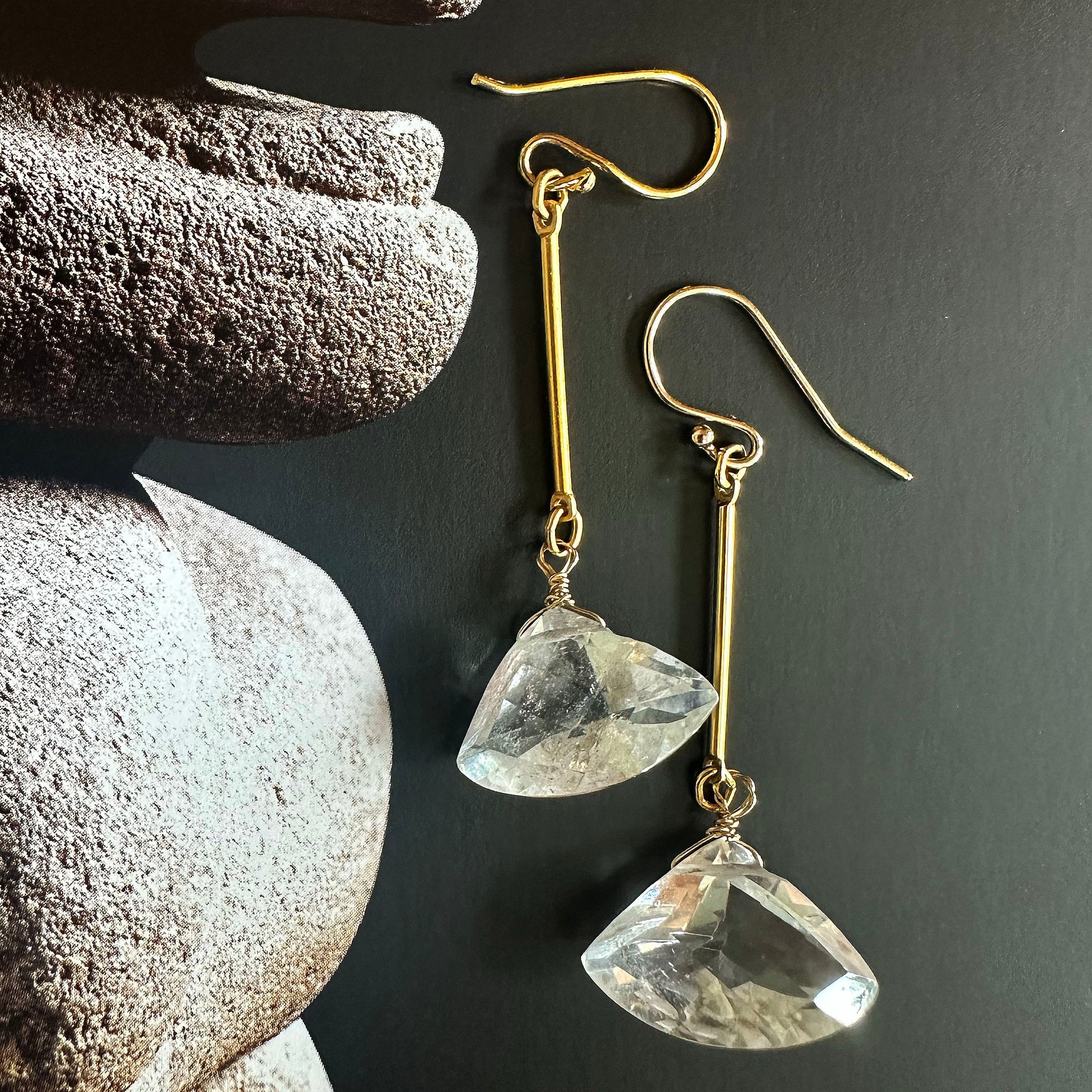 Crystal Drop Earrings