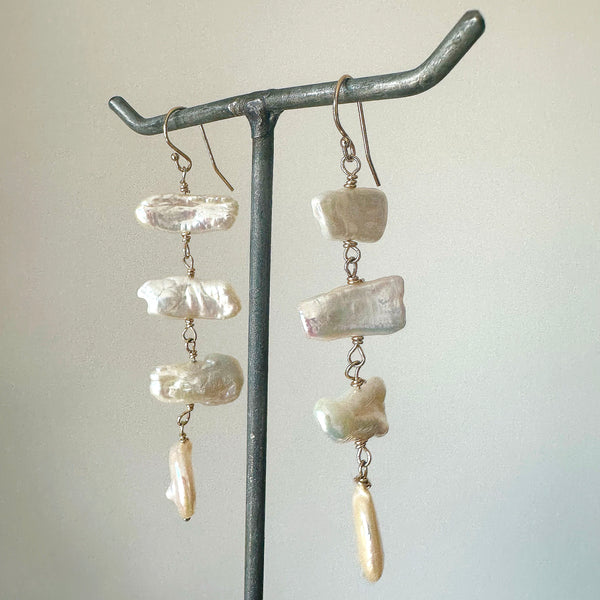 Chandelier Pearl Earrings