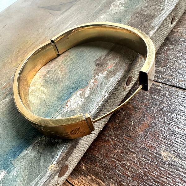 Victorian Oval Engraving Bracelet