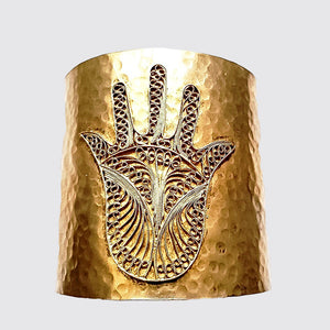 Hamsa Hand Cuff Bracelet