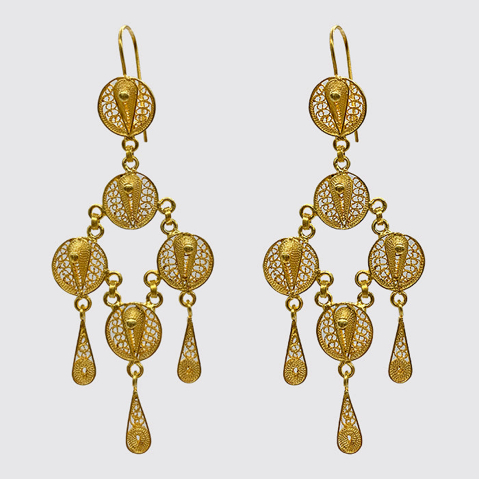 Filigree Chandelier Earrings