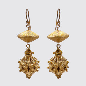 Dangle with Handmade Vermeil Beads