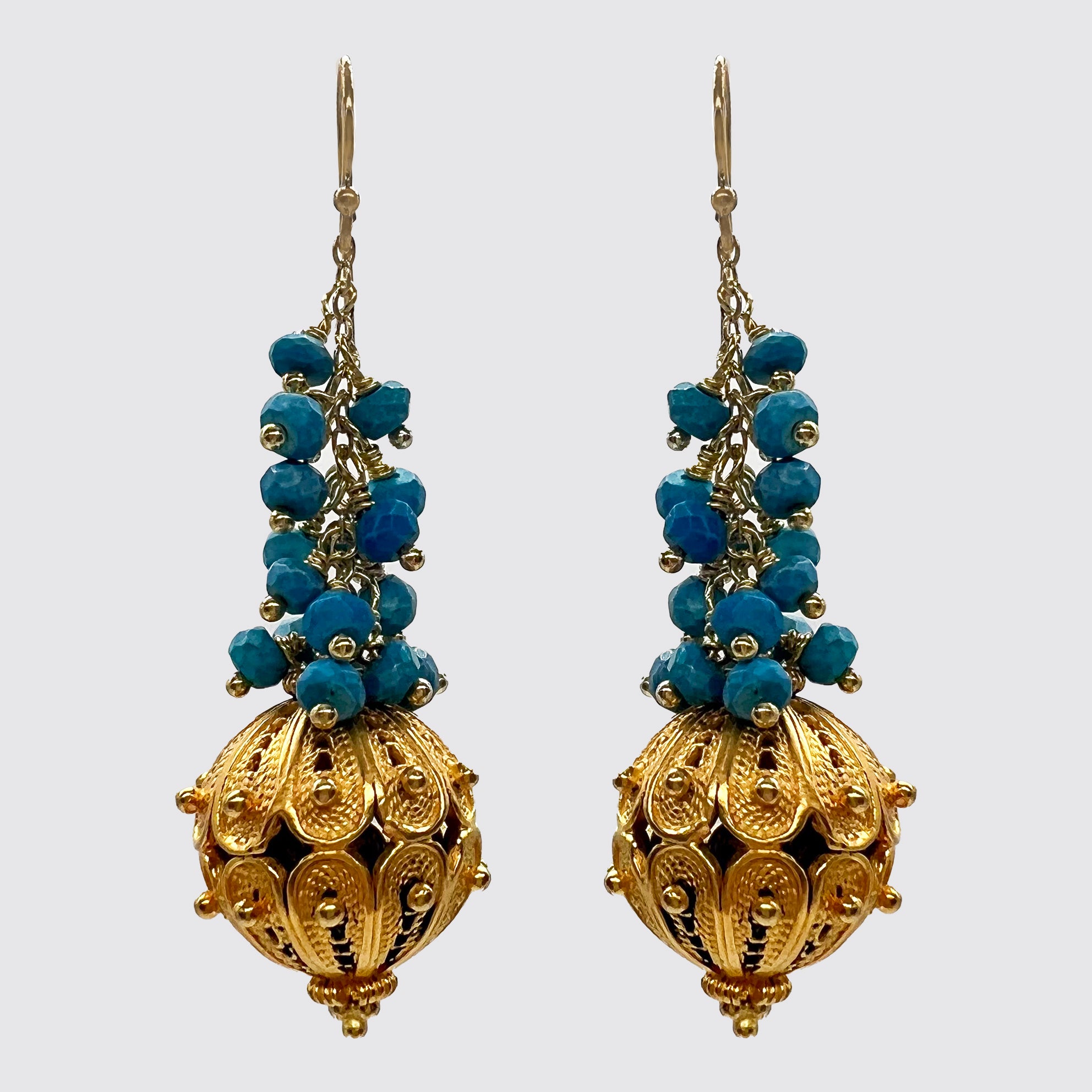 Balinese Cluster Earrings