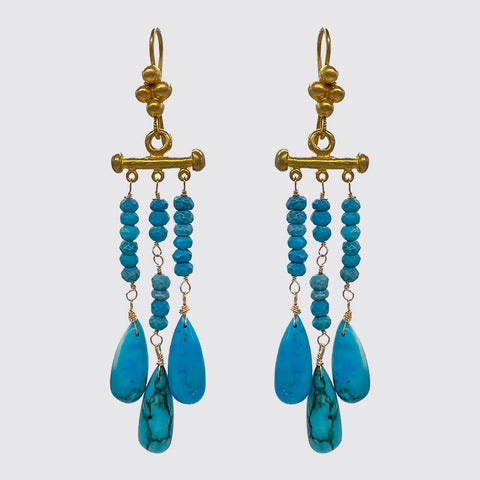 Chandelier Turquoise Earring