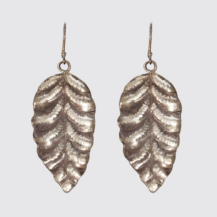 Sterling Silver Handmade Leaf