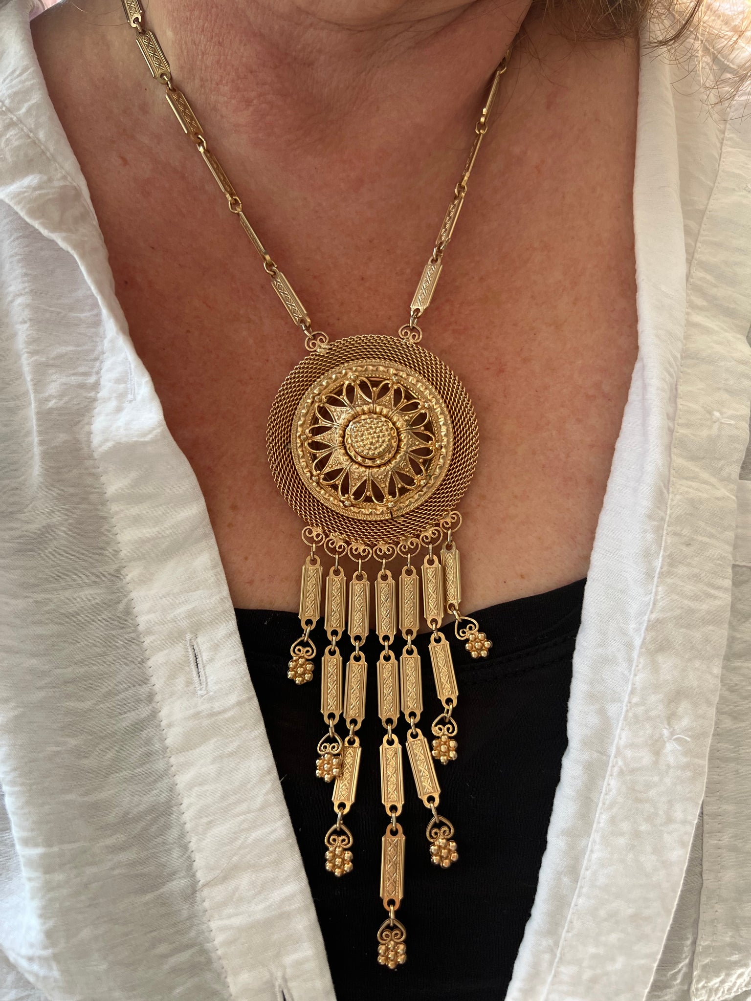 Boho Sun Catcher Necklace