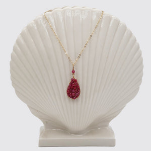 Ruby Pendant Necklace