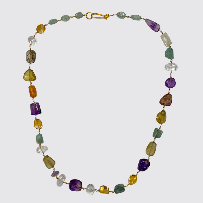 Multi Stone Necklace