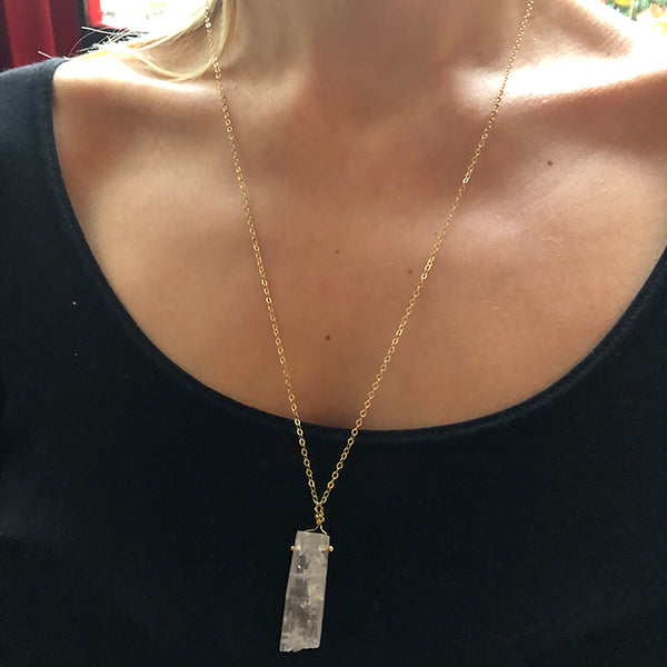 Kunzite Pendant Necklaces