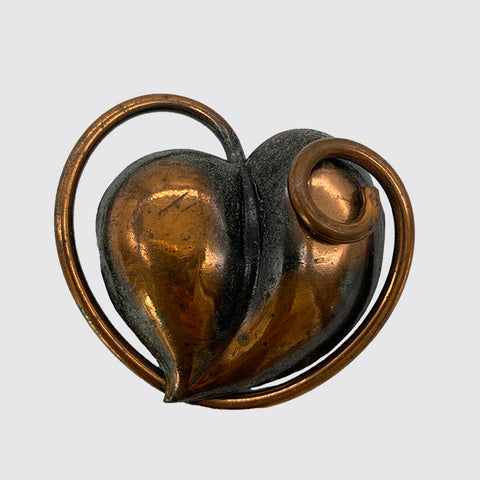 1960s Vintage Copper Pin