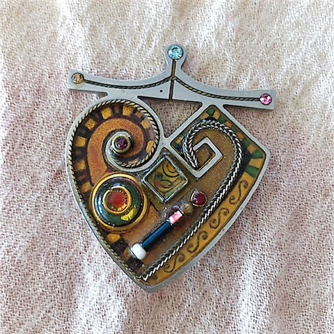1980s Artistan Pin
